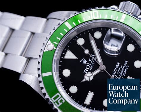 divers rolex green bezel|rolex anniversary green bezel.